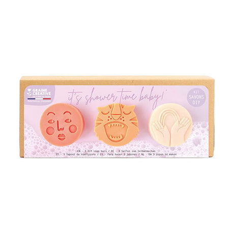 Graine creative graine zeep maken set joy - 3 zeepjes