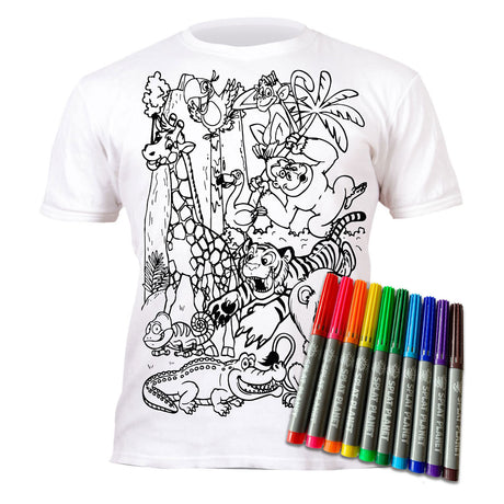 Splat Planet T-Shirt Farbset Zoo 9 - 11 Jahre
