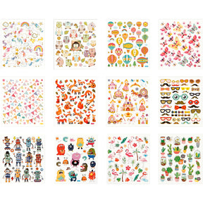 Https: www.cchobby.nl Stickerbuch-whole-year-sheet-15x16-5-cm-12-sheet-1-piece