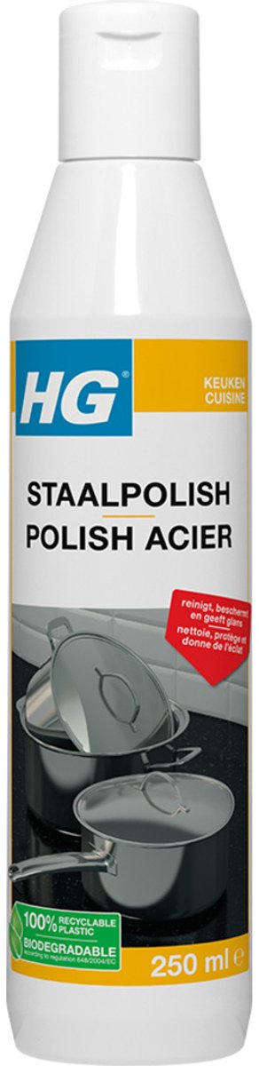 Hg staalpolish 250ml