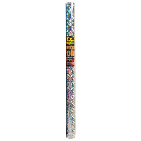 Folia • holografisches Papier 310 11 40 cm. x 1 m. magisches Silber