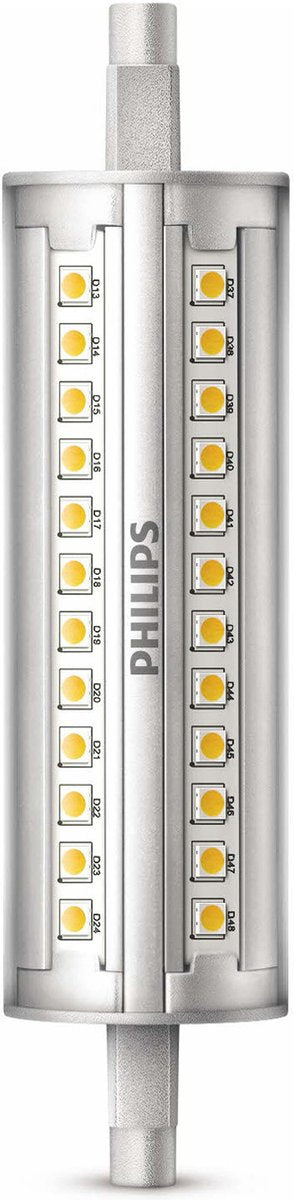 Philips led staaflamp transparant - 120 w - r7s - dimbaar koelwit licht