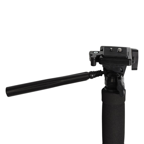 Falcon Eyes EenbeenStatief + 3 Straßenkopf MP-3 4 Abschnitte 178 cm