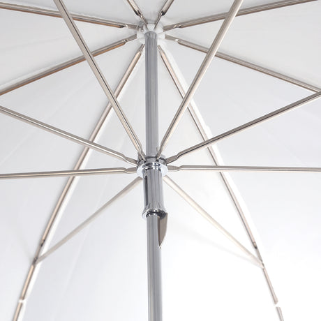 Falcon Eyes Flitsparaplu UR-48T Diffuus weiß 122 cm