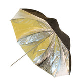 Falcon Eyes Flitsparaplu UR-48SB1 Silver Black 122 cm