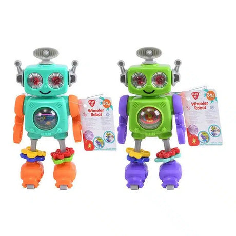 Playgo-Roboter mit Geräuschen und Aktivitäten.