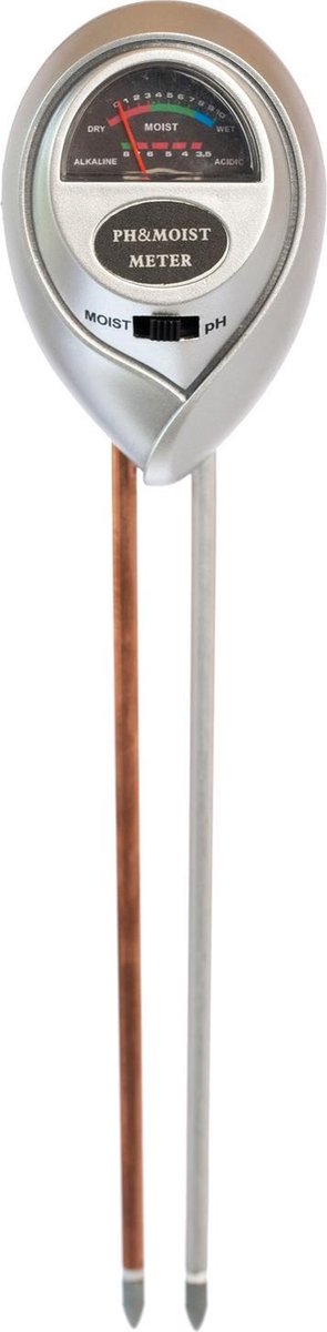 Natural -pH- und Luftfeuchtigkeitsmesser 6x3.8x26 cm