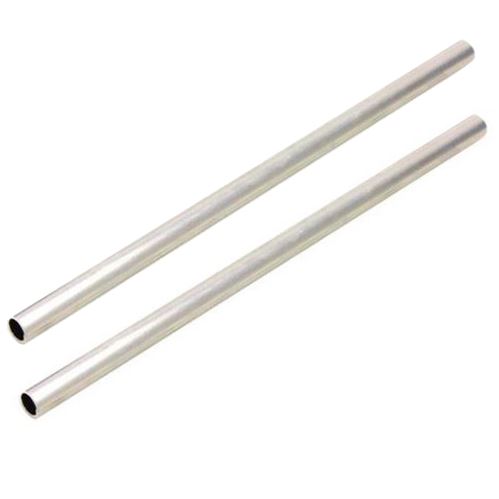 Benel Aluminiumrohr 2 Stk. für Hintergrundrollen 100 cm x 5 cm x 2,5 mm