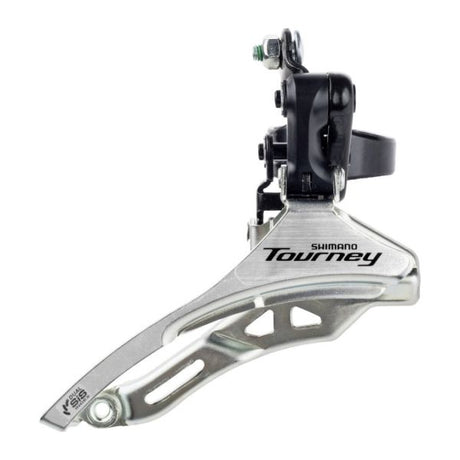 Shimano Voorkilleilurur 3 x 6 7 Speed-Turnier FD-Ty300 Down Swing Down Pull High Clamp Ø31,8 mm 42T (66-69 °)