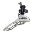 Shimano Umwerfer Tourney FD-TY300 3x6 7 Gänge – Down Swing – Down Pull – hohe Klemmung 34,9 mm – 42 Zähne – (66–69°)