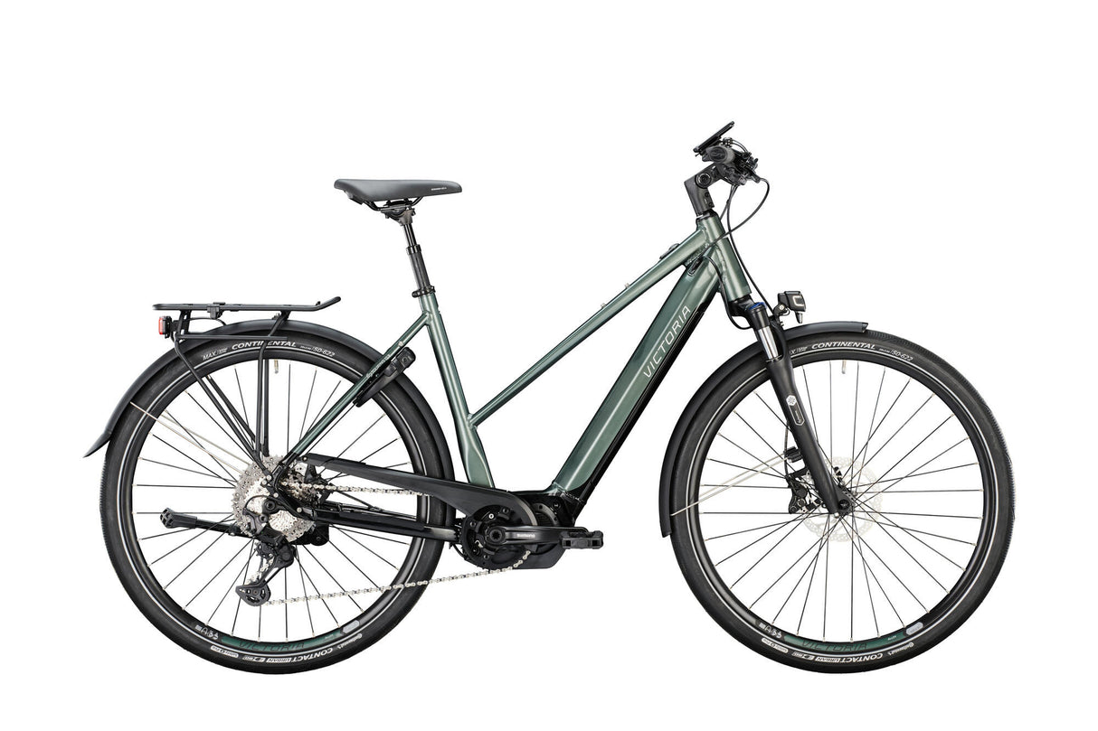Victoria Elektro-Trekkingrad Etouring 12,9 Mod. 22 E-Bike E-Tour. 12,9 28 53 28 53 Stufen. 11 EL grün