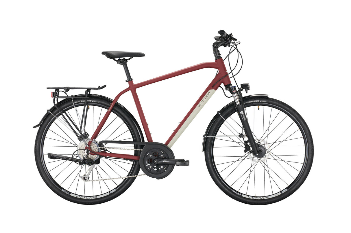 Victoria Trekkingrad Trekking 6,7 mod. 22 Fahrrad Vict.Trekking 6,7 28 51 Durchm. 27fach rot matt