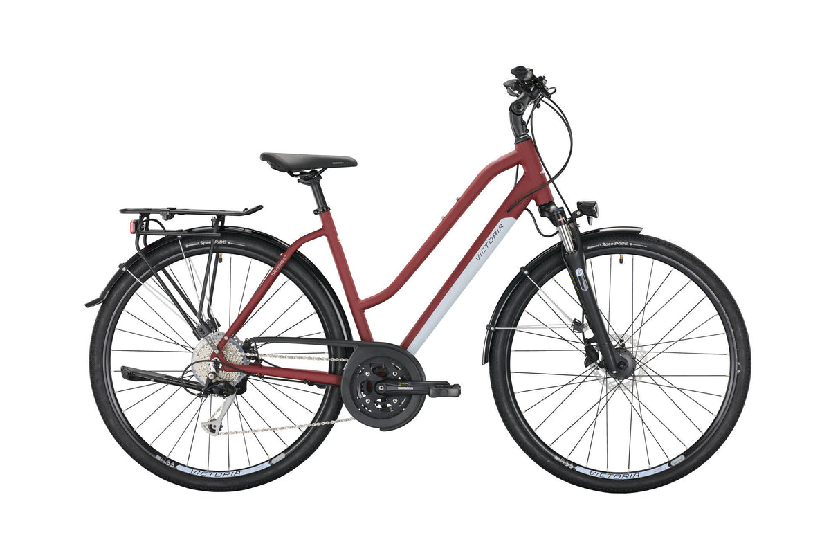 Victoria Trekkingrad Trekking 6,7 mod. 22 Fahrrad vict.trekking 6,7 28 46 Stufen. 27fach rot matt