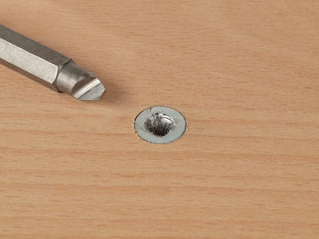 Wolfcraft Schraubenentfernungsset | 2-teilig | sr 1+2 | 1 Satz - 2982000