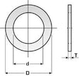 Reduzierring 30-25x2