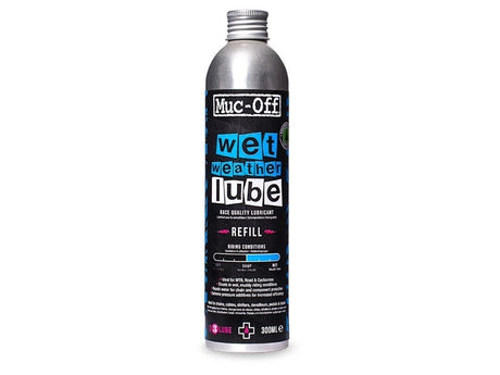 Muc-off Wet Lube – Kettenöl – Fahrradkettenschmiermittel – 300 ml – langlebig – für nasse und schlammige Bedingungen