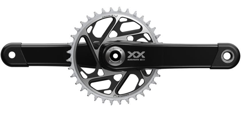 Sram Kurbelgarnitur XX SL Eagle Getriebe Kurbelgarnitur XX SL Eagle Tr. 170mm x 174mm