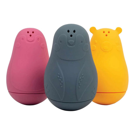 Bigjigs Badefreunde aus Silikon – 3 Stk.