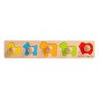 Bigjigs Holzformpuzzle Tiere – 5 Stück.