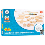 Bigjigs Holzschienen-Verlängerungsset, 25-tlg.