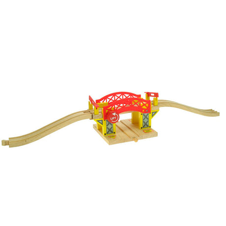 Bigjigs Holzschienen – Hebebrücke