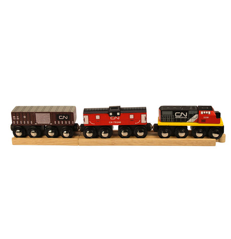 Bigjigs hölzerner CN-Zug, 5 Stück