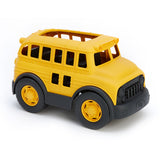 Grüner Spielzeug-Schulbus