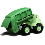Grüner Spielzeug-Müllwagen