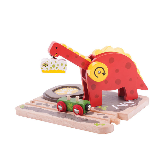Bigjigs Dino-Kran aus Holz