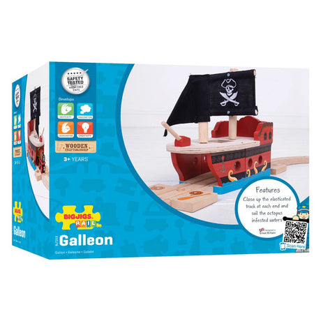 Bigjigs Bahnstrecke, Teil Piratenboot