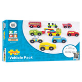 Bigjigs Rail Bigjigs Fahrzeugpaket