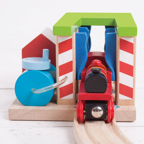Bigjigs-Schienen – Autowaschanlage