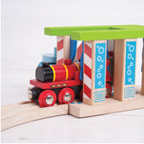 Bigjigs-Schienen – Autowaschanlage