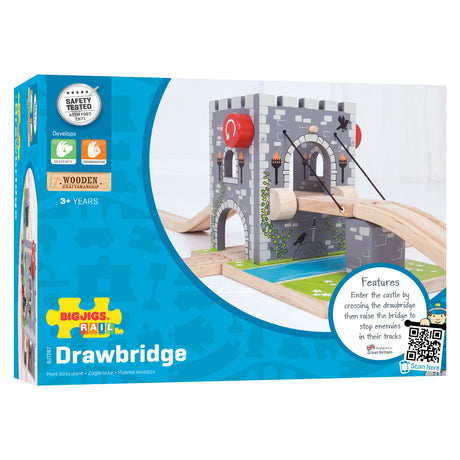 Bigjigs Holzschienen – Zugbrücke