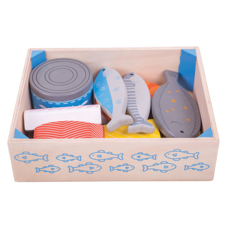 Bigjigs-Kiste mit Fisch