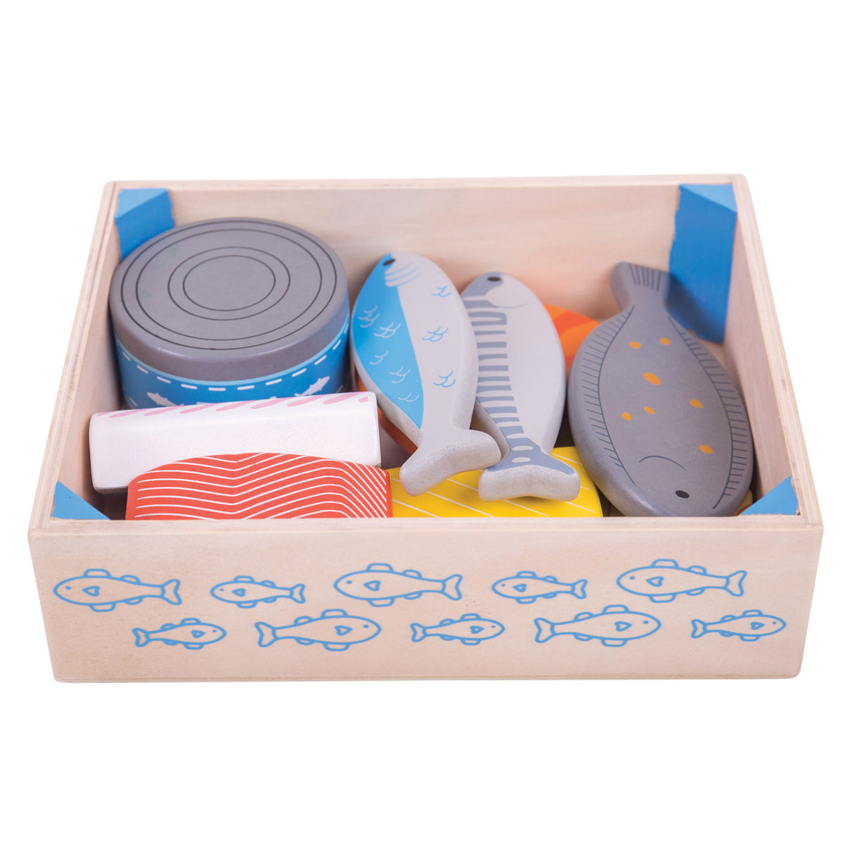 Bigjigs-Kiste mit Fisch