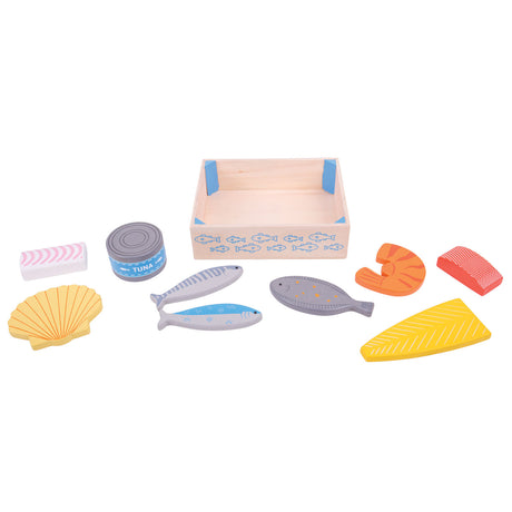 Bigjigs-Kiste mit Fisch