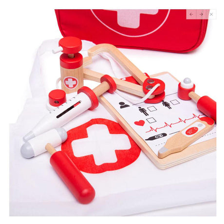 Bigjigs Holzarzt Set