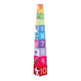 Bigjigs Farm Stapelturm, 10 Stk.