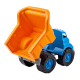Grüner Spielzeugkipper blau orange