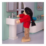 Tidlo Holzpuppenhausmöbel Badezimmer