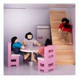 Tidlo Wooden Dollhouse Möbel Küche, 9dlg.