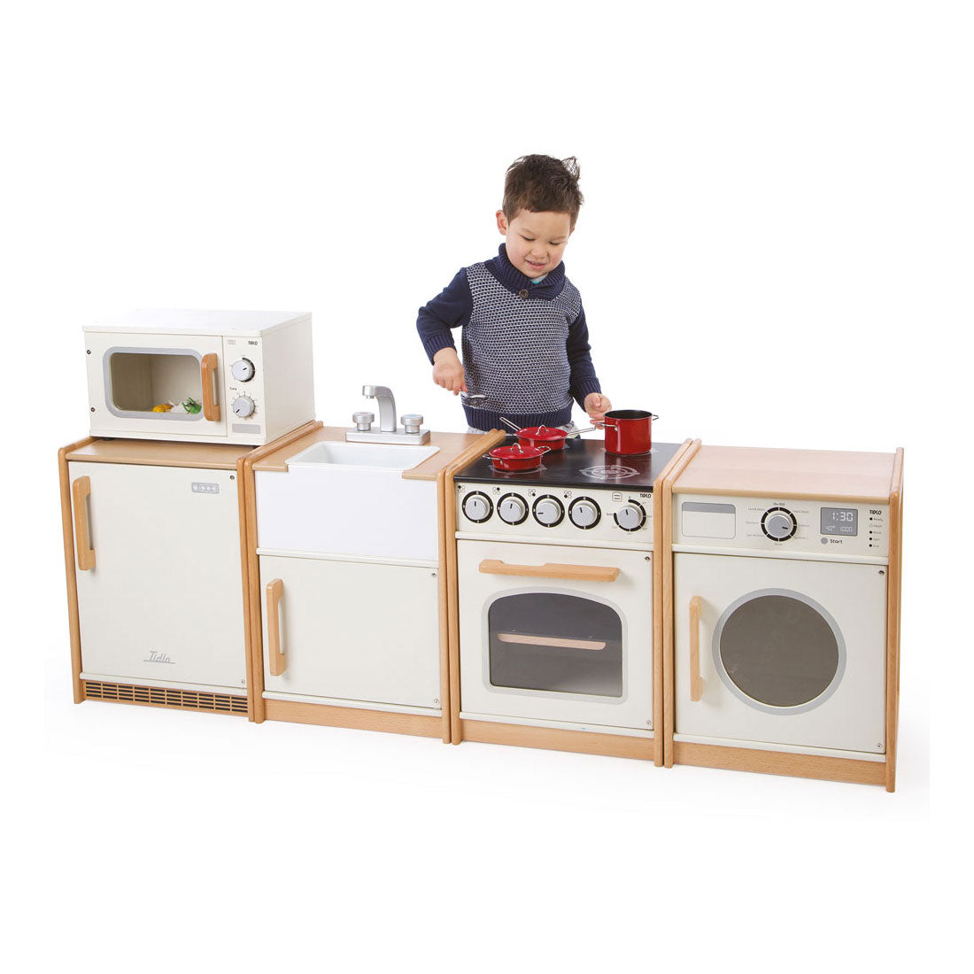 Tidlo Educational Holzspielzeugwaschmaschine