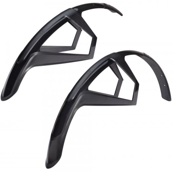 Polisport Fender Set 28 g -Mud 50 mm - schwarz