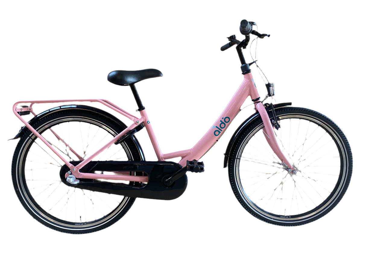 Aldo 24 Zoll Carino Fahrrad Aluminium 3V rosa