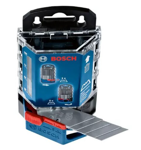 Bosch Systemzubehör Messerklingenspender 50 Stück (50x Ersatzklinge im Spender)