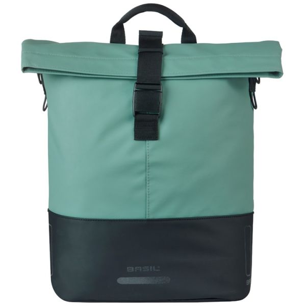 Basil b.v. Tasche Basil Cove Shopper grün schwarz | Mikrofonhaken | 16l