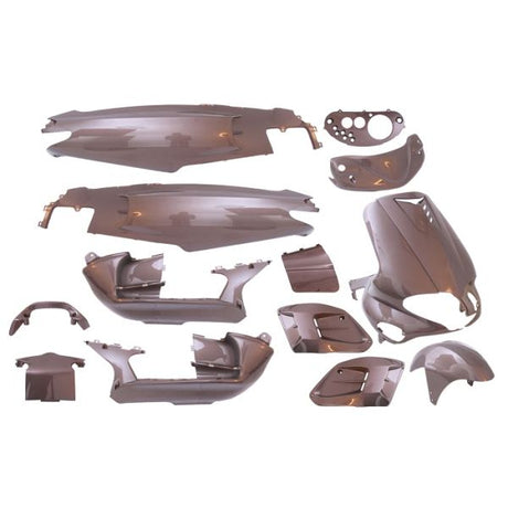 Randspeicherläufer bis zum Jahr des Baujahres 08-2005 15-teilige Audi Brown Metallic