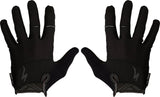Specialized body geometry dual gel full finger gloves