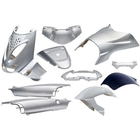 Edge Placeet 11 -Stück für Aprilia SR von Jahr 1997 bis 2004 - Silbermetallic